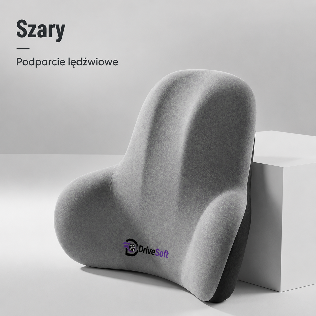 Podparcie Lędźwiowe DriveSoft - Pianka Memory Foam